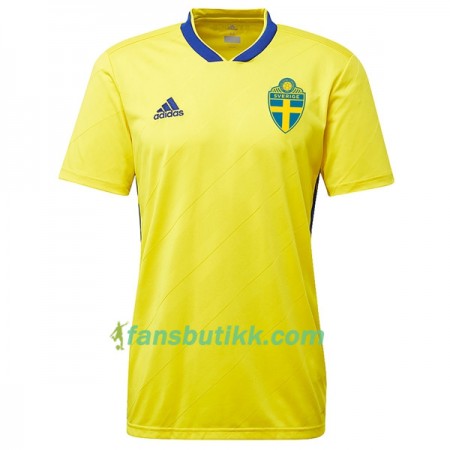 Fotball-VM 2018 Sverige drakt Dame Hjemmetrøye